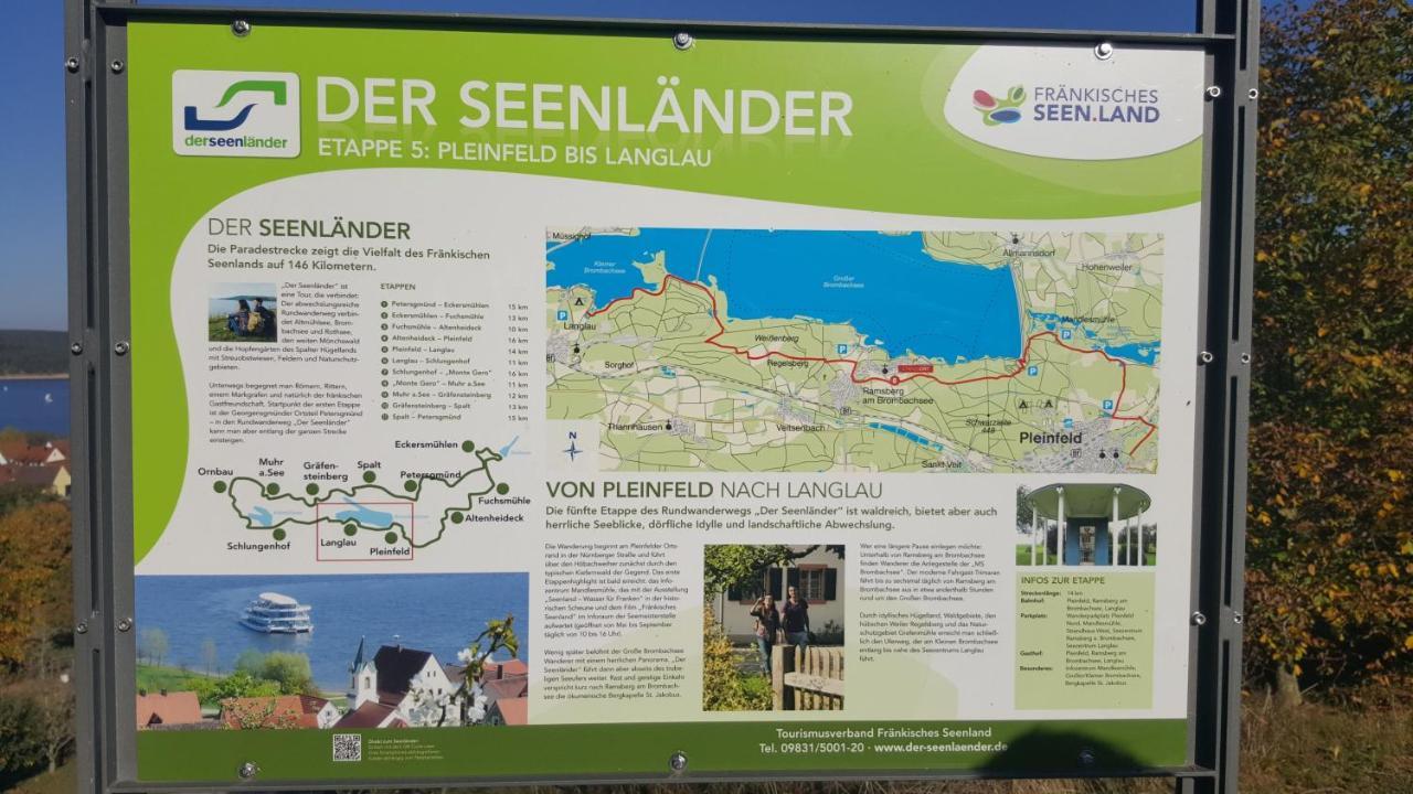 Ferienwohnung Schertel - Dorsbrunn Pleinfeld Luaran gambar